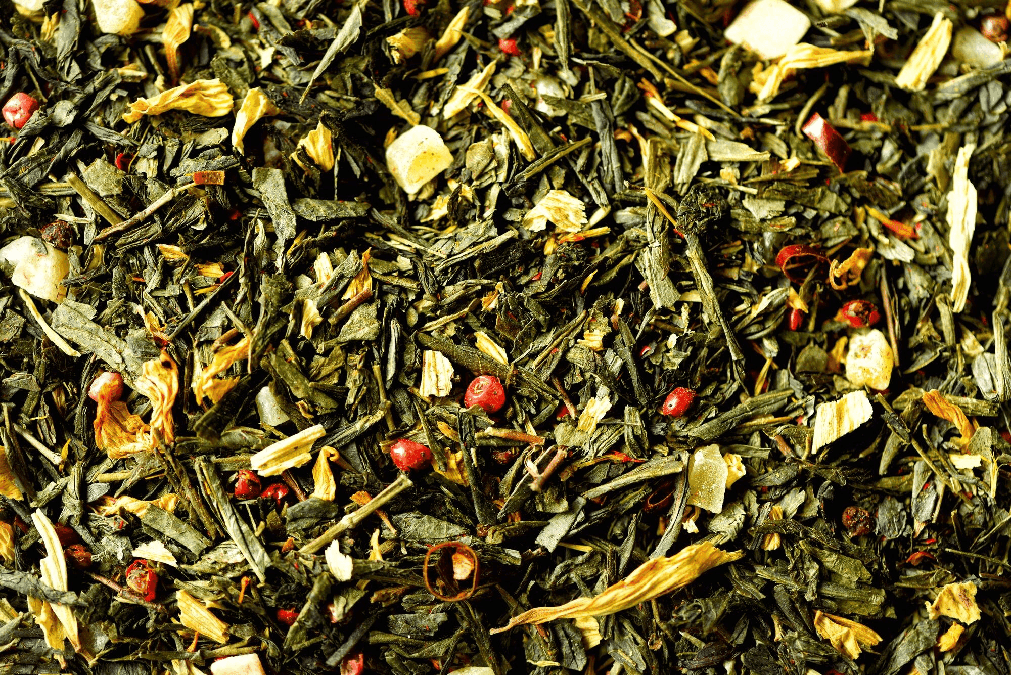 Thés verts aromatisés - Frais et délicats - green-scented